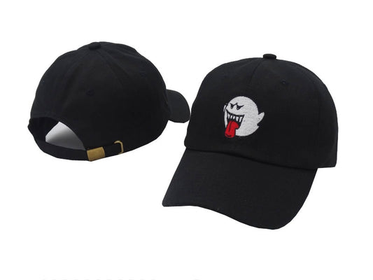 Boo Mario Ghost Baseball Cap